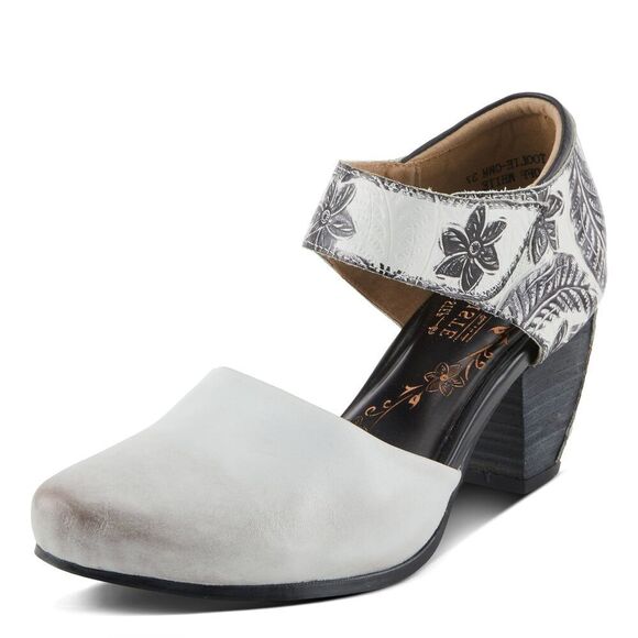 L'artiste By Spring Step Women's Toolie Shoes 8.5 Off White Multi - Picture 1 of 15